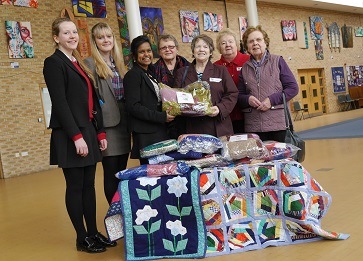 WEB WI members donate blankets for Malawi