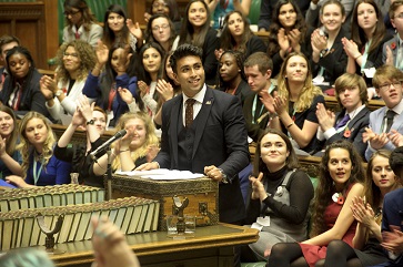 WEB Minhazul Abedin MYP speaks in the Commons image Jessica Taylor